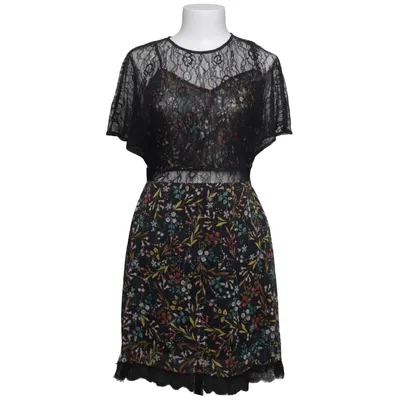Dress (Black, Multicolored) from Zara Z1975 Denim
