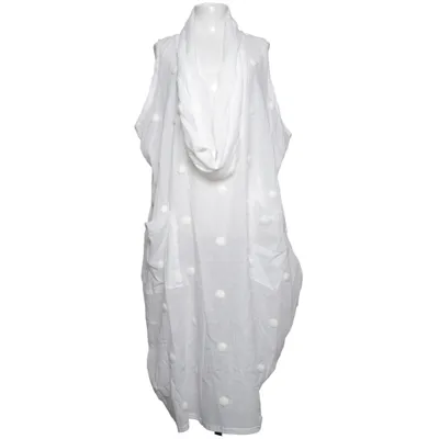 Robe (Blanc) de AKH Fashion Coton