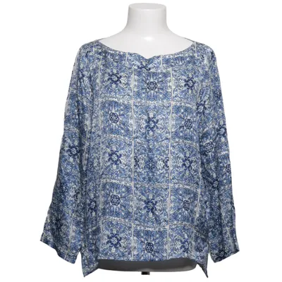 Bluse (Blau, Weiß) von Modes Stockholm Seide, Viskose
