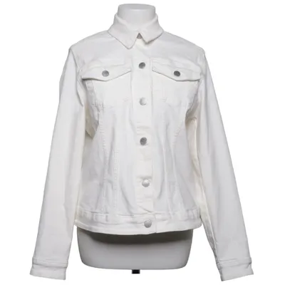 Jeansjacka (Vit) från Essentials by Tchibo Bomull, Elastan
