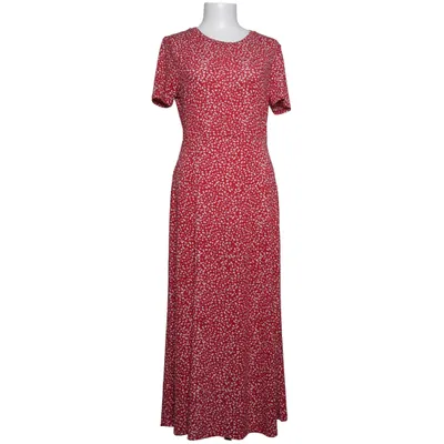 Robe longue (Rouge, Blanc) de Mango Élasthane, Polyester