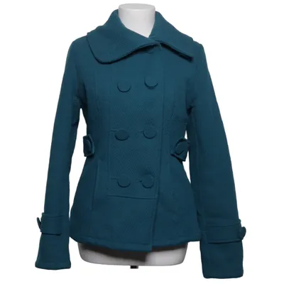 Pea coat (Blue) from Review Polyester, Wool
