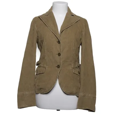 Blazer (Brown) from Massimo Dutti Woman Cotton