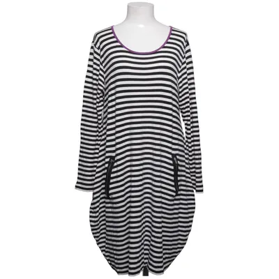 Kjole (Sort, Hvid) fra The Masai Clothing Company Elastan, Viscose