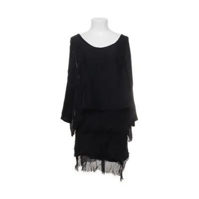 Klänning (Svart) från Made in italy Elastan, Silke, Viskos