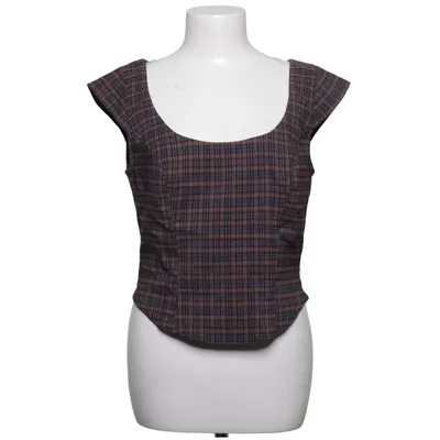 Top (Brun, Blå, Flerfarvet) fra Collusion Elastan, Polyester, Viscose