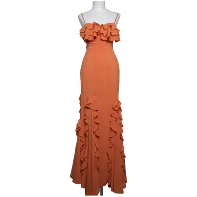 Robe (Orange) de Fashion Nova Élasthane, Polyester