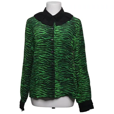 Blouse (Groen, Zwart) van Kenzo x H&M Zijde