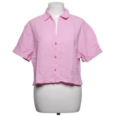 Short sleeve shirt (Pink) from Bershka