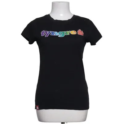T-shirt (Black, Multicolored) from Tyngre Cotton