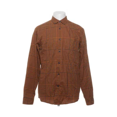 Shirt (Brown, Black) from Win Win Cotton, Polyester