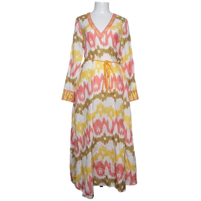 Robe longue (Rose, Jaune, Marron) de Delicatelove Coton, Soie