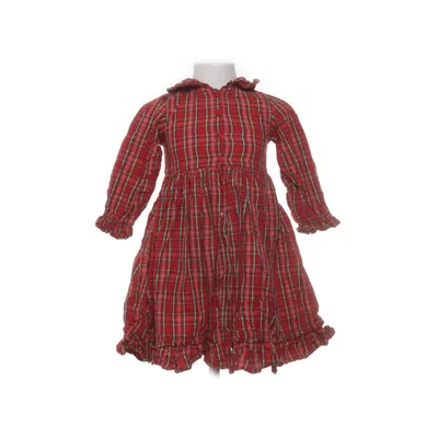 Skjortklänning (Röd, Flerfärgad) från European Kids Lindex Bomull