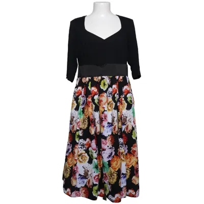 Robe (Noir, Multicolore) de Scarlett & Jo Élasthane, Nylon, Polyester, Viscose