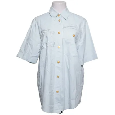 Short sleeve shirt (Blue) from Avantgarde Cotton