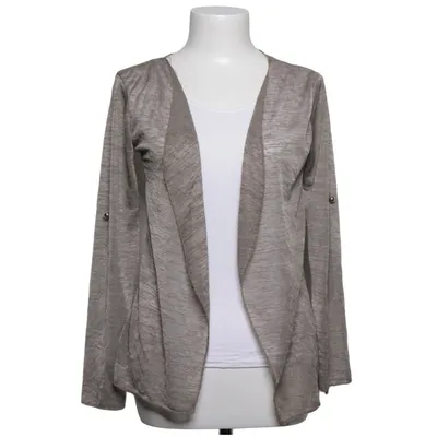 Cardigan (Beige, Wit) van Krisp Elastaan, Polyester