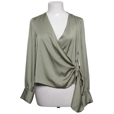 Wrap blouse (Beige) from Zara Polyester