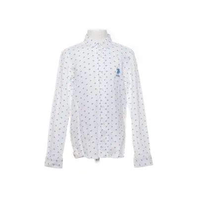 Buttondown-skjorta (Vit, Flerfärgad) från U.S. Polo Assn. Bomull