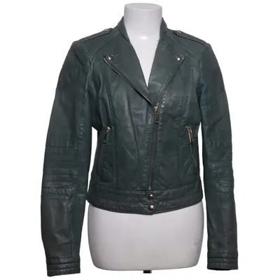 Bikerjacka (Grå) från Jofama by Marie Serneholt Skinn, Polyester, Viskos