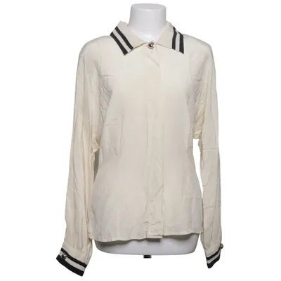 Bluse (Beige, Sort) fra MaxMara Silke