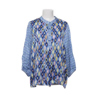 Bluse (Blå, Flerfarvet) fra 2-Biz Silke, Viscose