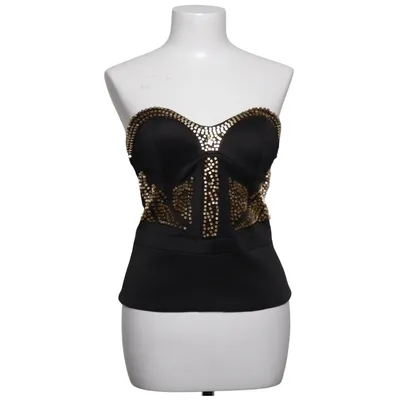 Tube top (Black) from Apart Glamour Elastane, Polyester