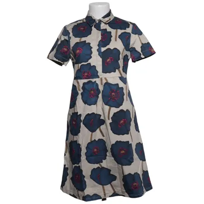 Jurk (Beige, Blauw, Roze) van 0039 Italy Katoen, Elastaan