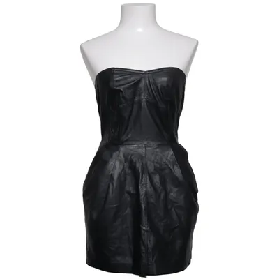 Dress (Gray) from H&M Leather, Polyester