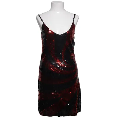 Cocktailjurk (Zwart, Rood) van Maner Polyester