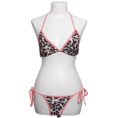 Bikini (Beige, Schwarz, Pink) Elasthan, Polyester