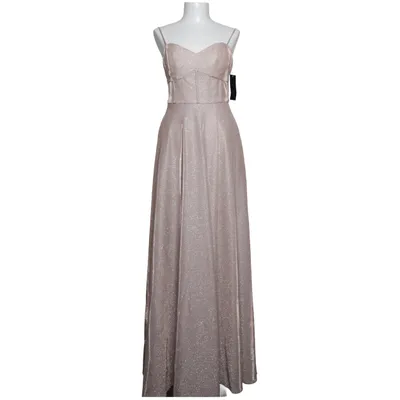 Robe de soirée (Beige) de XSCAPE Fibre métallique, Polyester
