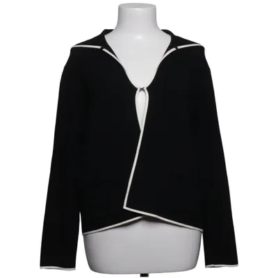 Cardigan (Sort, Hvid) fra MaxMara Studio Polyester, Viscose