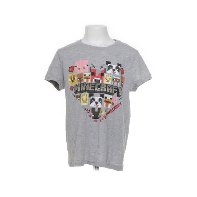 T-shirt (Grå, Flerfärgad) från Minecraft Bomull, Polyester