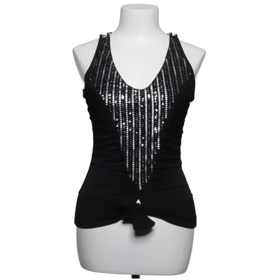 Tank Top (Black) from Melrose Elastane, Polyester
