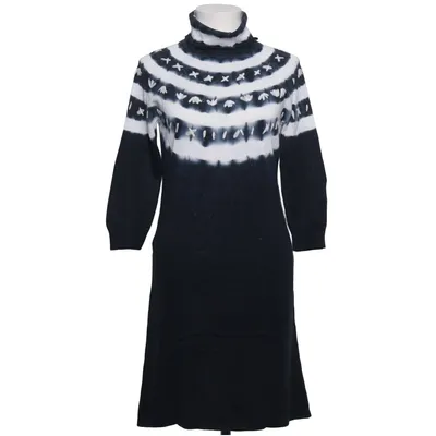 Poloklänning (Blå, Vit) från Apanage Kashmir, Bomull, Tencel, Ull