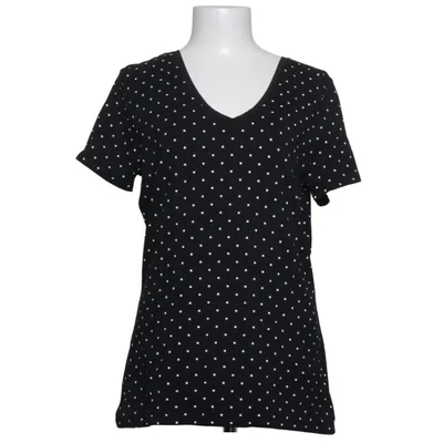 Top (Black, White) from The Basics C&A Cotton, Elastane