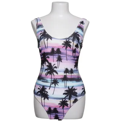 Badeanzug (Blau, Pink, Mehrfarbig) von Clockhouse by C&A Elasthan, Polyester
