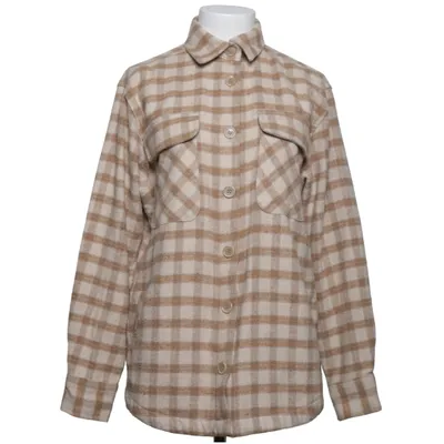 Overshirt (Beige, Bruin) van Pegador Acryl, Katoen, Polyester, Viscose