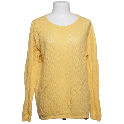 Pull-over (Jaune) de Sincerely Loved Acrylique, Coton
