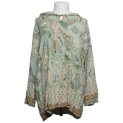 Blouse (Green, Multicolored) from Selected Touch Viscose