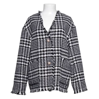 Jas (Zwart, Wit) van STOCKH LM Elastaan, Polyester, Wol
