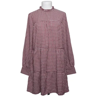 Jurk (Rood, Wit) van ONLY Gerecycled polyester, Viscose