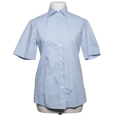 Chemise à manches courtes (Bleu) de Greiff Coton, Polyester