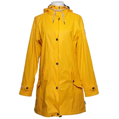 Regnfrakke (Gul) fra Blue Wave Polyester, Polyurethan