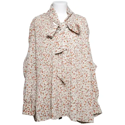 Strikblouse (Beige, Meerkleurig) van Ellos Polyester