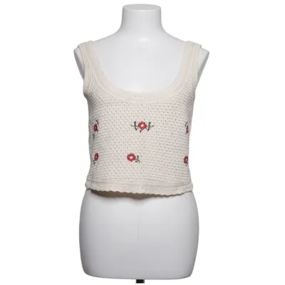 Crop top (Beige, Flerfarvet) fra Sézane Økologisk bomuld, Genanvendt polyester