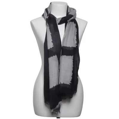 Scarf (Black, Gray) from Mala Alisha Cashmere, Silk