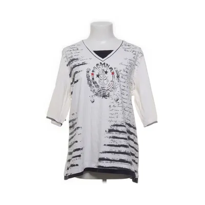 T-shirt (Vit, Svart) från Amalia Bomull