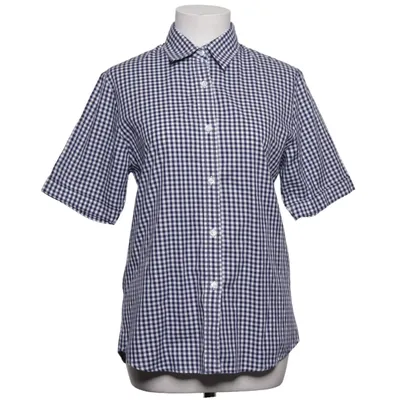 Chemise à manches courtes (Bleu, Blanc) de Stenströms Coton