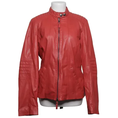 Leather jacket (Red) from Tom Tailor Leather